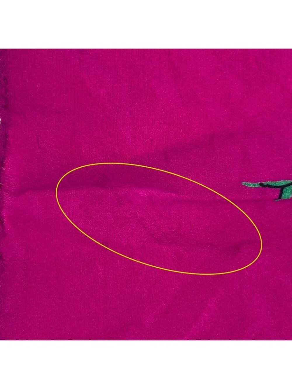 Chanel Scarf Mademoiselle Silk Purple Sheer Large - Picture 7 of 14
